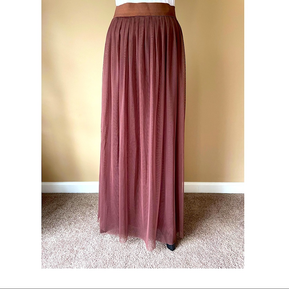 🌟The Brown Maxi Skirt🌟